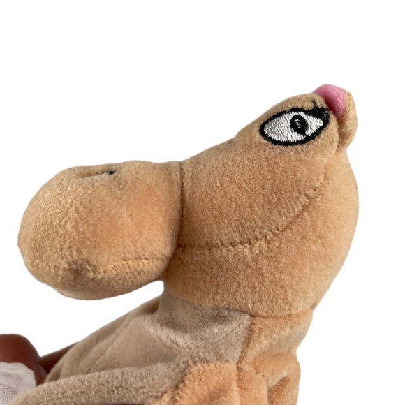 Vintage Deadstock Disney Store Exclusive Fantasia Hippo Bean Bag Plush Ballerina - Picture 12 of 12